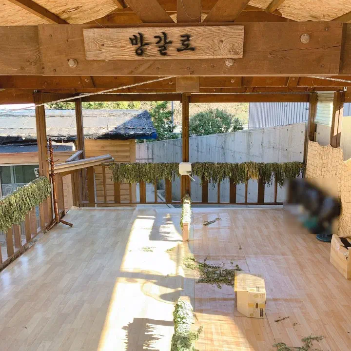 진주집 개별룸 내부