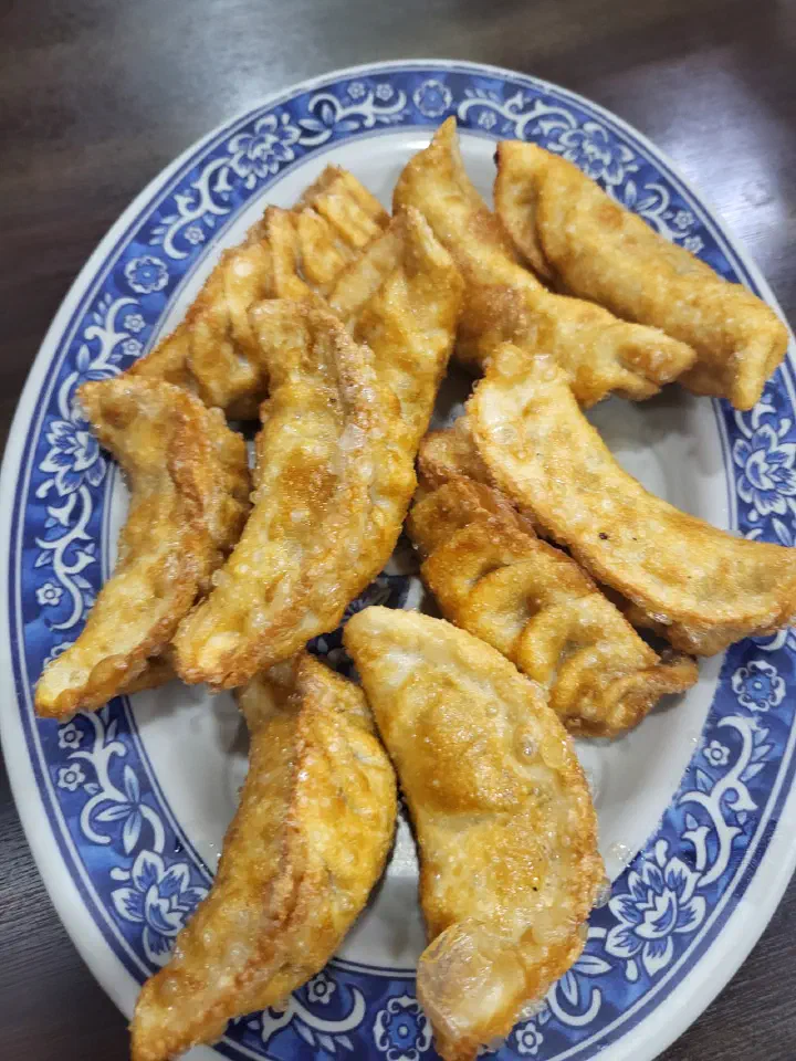 금용만두 군만두 한 접시
