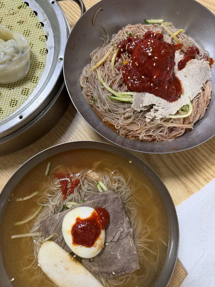 내호냉면 물밀면 맑은 고기 육수