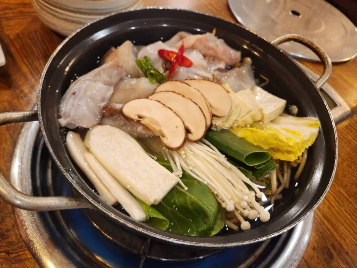 복지리 전골 한 냄비