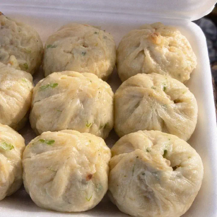 일광당 왕만두 포장 박스
