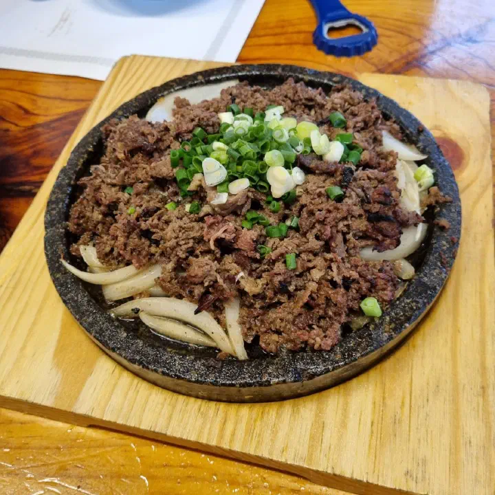 참숯에 구워 나오는 낙선재 불고기