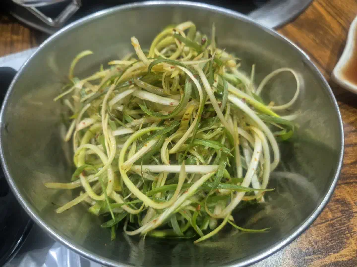 Mul-naengmyeon, cold buckwheat noodles in broth
