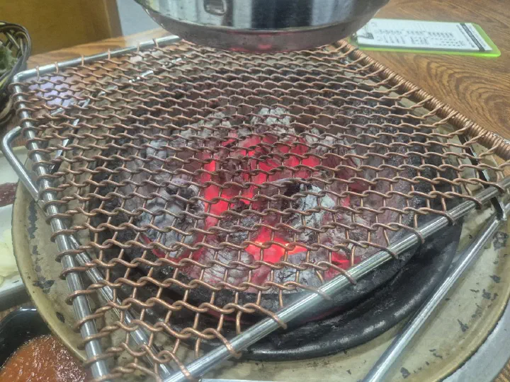 얇게 저민 양념불고기 클로즈업