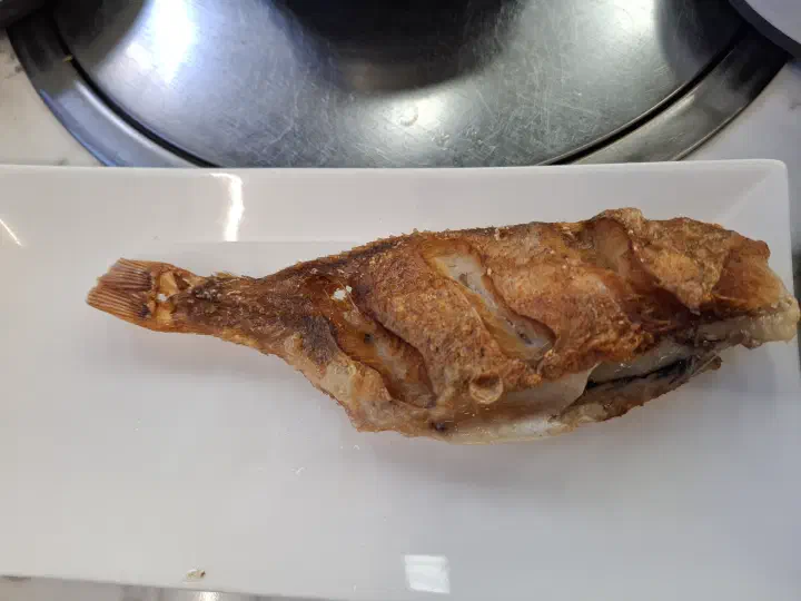 울산식당 생선구이 뽈락