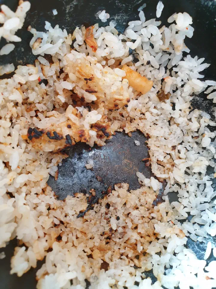 울산식당 누룽지 숭늉과 김치