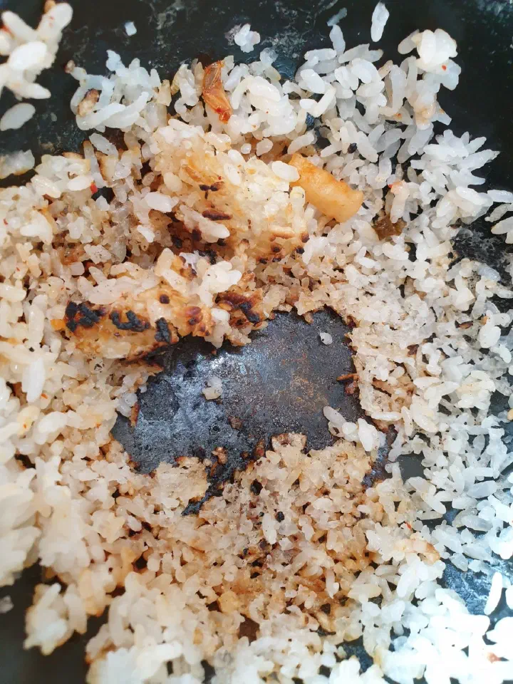 울산식당 누룽지 숭늉과 김치
