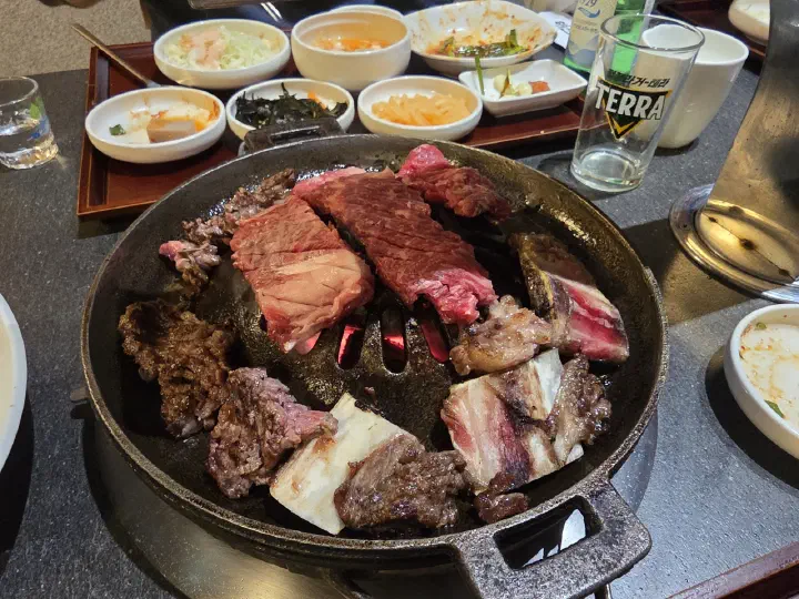 해운대암소갈비집 은은한 양념이 밴 양념갈비