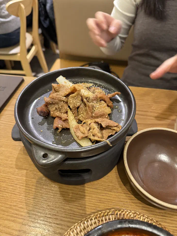 Brisket soybean-stew hotpot rice set at Saerijae