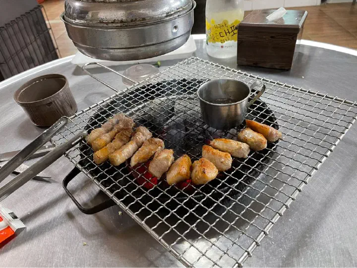 흑돼지 오겹살 항정살 생고기