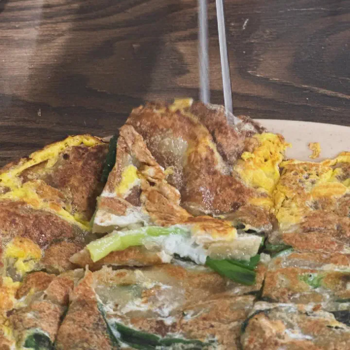 삼청동수제비 계란옷을 입힌 촉촉한 동래파전 스타일 파전