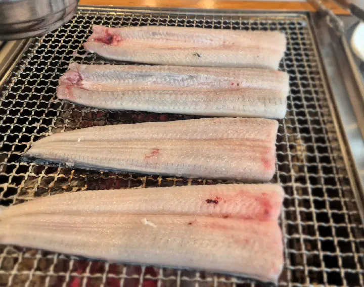 Hand-picked cleaned Korean-farmed jauponica freshwater eel fillets