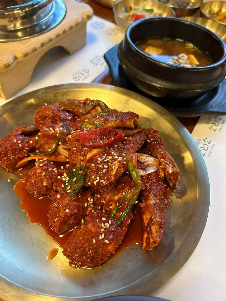 소리소 시골밥상 매콤달콤 양념게장