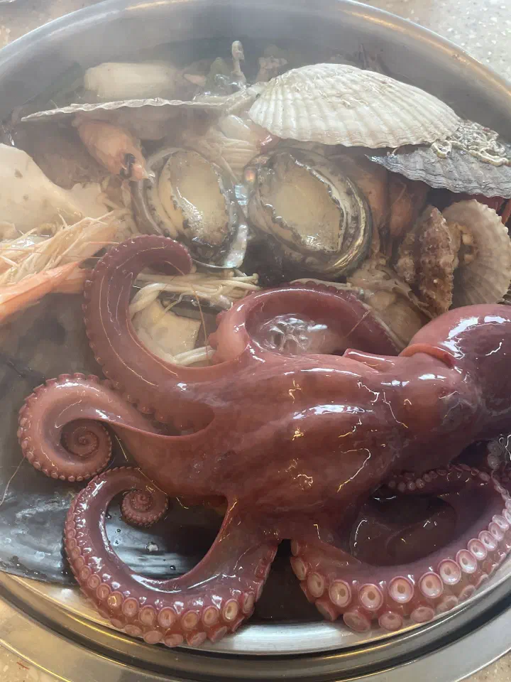 벽우 통문어 백숙