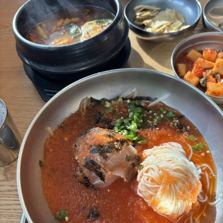 환여횟집 칼칼한 생선 매운탕