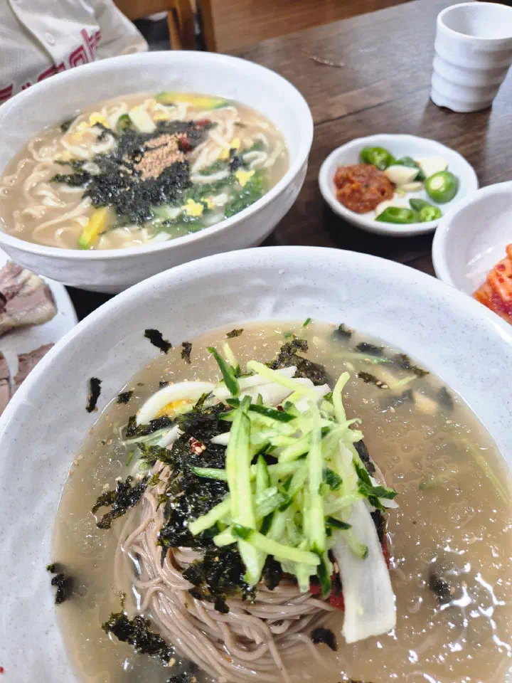 주문진 막국수 물막국수