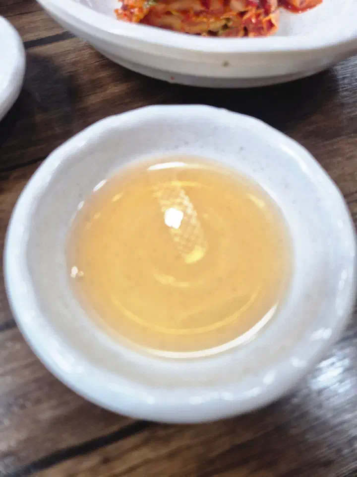 주문진 막국수 겨자와 양념