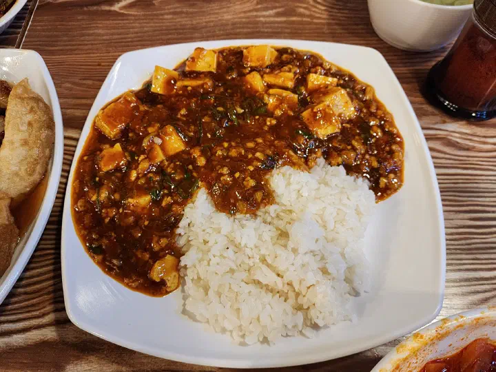 Yeonghwaru mapo tofu over rice, a spicy under-the-radar dish