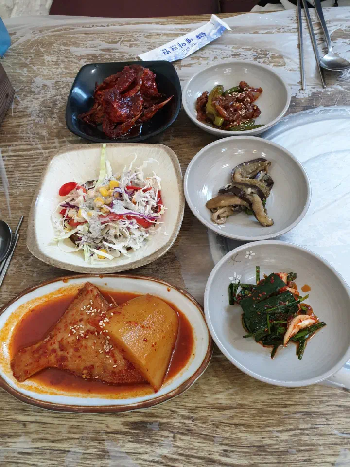 Duruchigi and stew at New Sinbok Garden