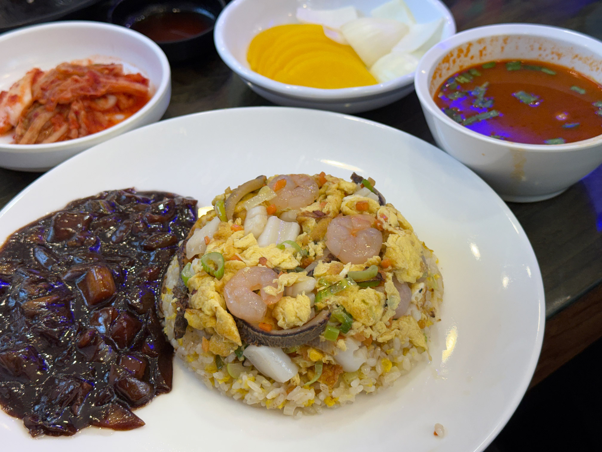 Samseon fried rice at Donghaebanjeom