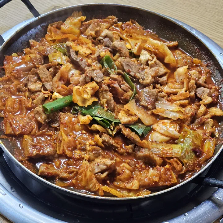 Close-up of spicy moksal duruchigi
