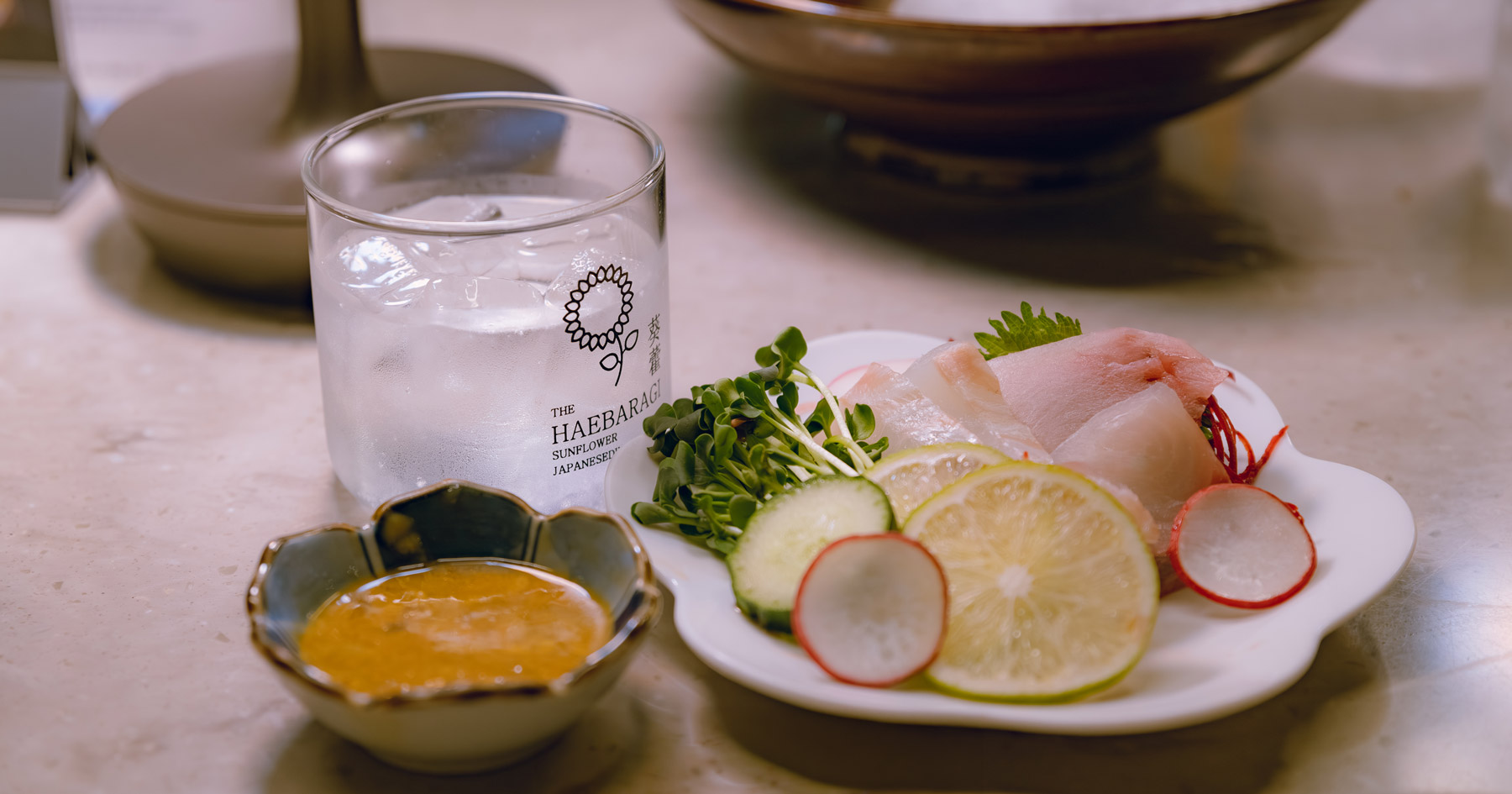 Haebaragi omakase course spread in Ulsan