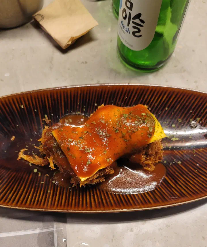 Braised mero at Haebaragi