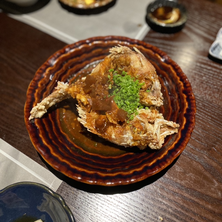 Fried rockfish in sweet-spicy red sauce