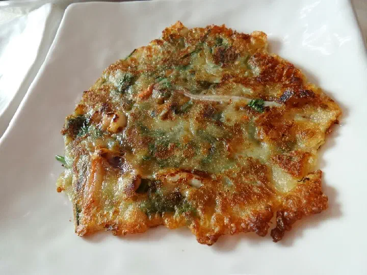 Pumpkin pancake at Yukil Hoetjip