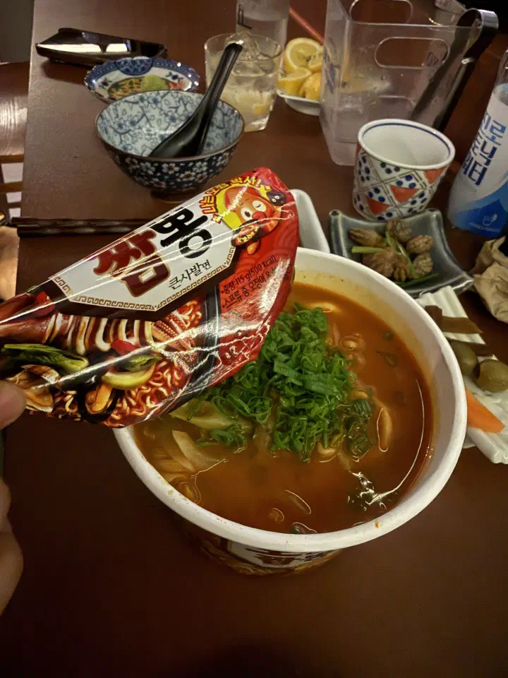 진짜 오징어짬뽕