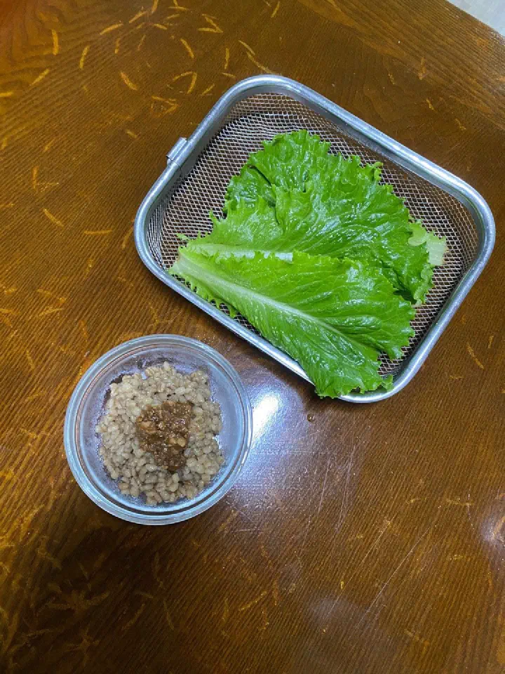 산사랑 셀프바 쌈채소
