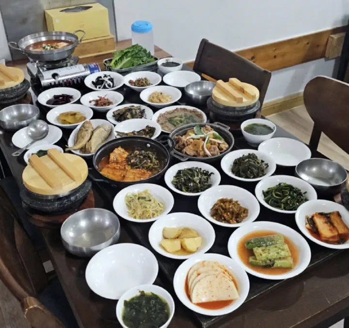 Sansarang sanchae jeongsik full table