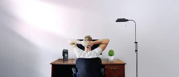 Man contemplating life choices